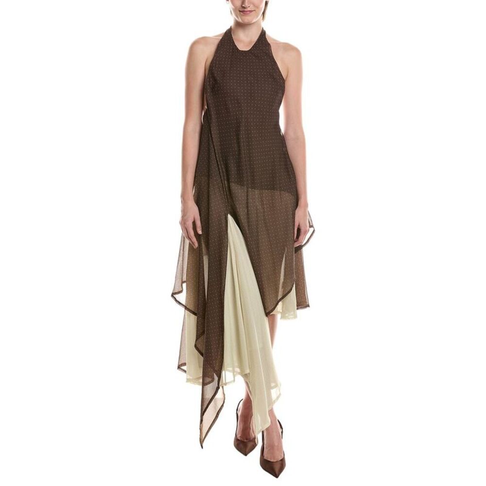 Hl Affair Womens  Sleeveless Midi Dress